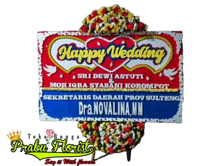 Karangan Bunga Happy Wedding Tasikmalaya